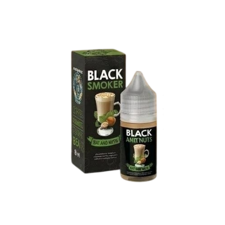 Ароматизатор Black Smoker COFFEE - RAF AND NUTS (с ароматом кофе и лесных орехов) 13мл