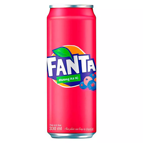 Газированный напиток Fanta Xaxi ж/б 320мл (24шт в уп) ВЬЕТНАМ