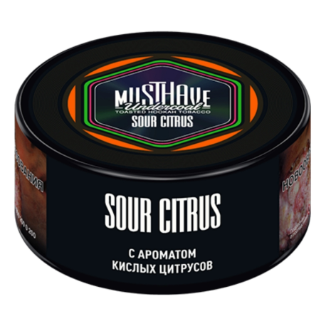 Табак Must Have Sour Citrus 25 гр (Кислые Цитрусы)   НОВИНКА 03 2026