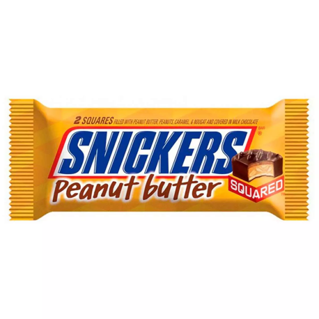 Snickers Peanut Butter (Арахисовое масло) 50,5г (18шт в уп) США