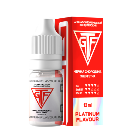 Ароматизатор GTF - ЧЕРНАЯ СМОРОДИНА ЭНЕРГЕТИК 13 мл   НОВИНКА 04 2026