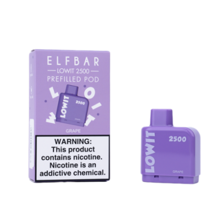Картридж Elf Bar LOWIT 2500 - Grape (м)