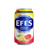 Газированный напиток EFES Ананас и Грейпфрут 330 мл