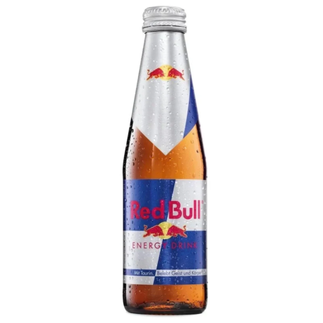 Энергетический напиток Redbull Стекло 250мл (24шт в уп) Австрия