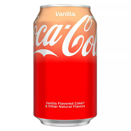 Coca Cola Vanilla (Кока Кола Ванилла) 355мл (12шт в уп) Америка