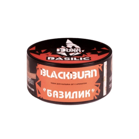 Табак для кальяна Burn BLACK - Basilik  25гр НОВИНКА 04 2024