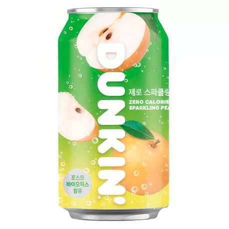 Напиток DUNKIN DONUTS PEAR CIDER ж/б 350мл  (24шт в уп) 