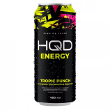 Энергетик HQD Energy - Tropic punch 450 мл (12 шт. в упаковке) 