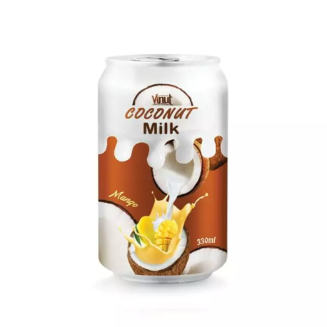 Кокосовое молоко Vinut Coconut Milk Drink Mango Flavour 330мл (24шт в уп) 