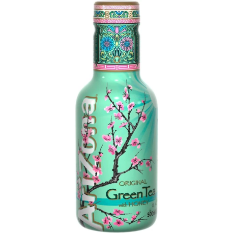 Arizona Green Tea - Зеленый чай с медом 450мл ПЭТ (12шт в уп) 