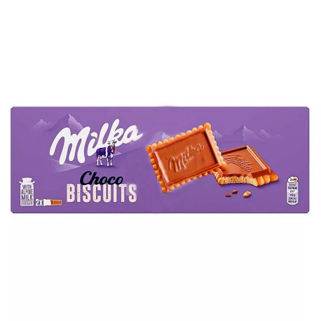 Печенье Milka Choco Biscuits 150гр (14шт в уп) Германия