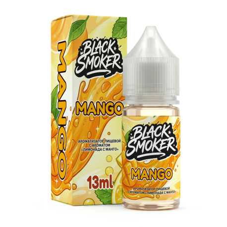 Ароматизатор Black Smoker LEMONADE - Mango (с ароматом Лимонада с манго) 13мл