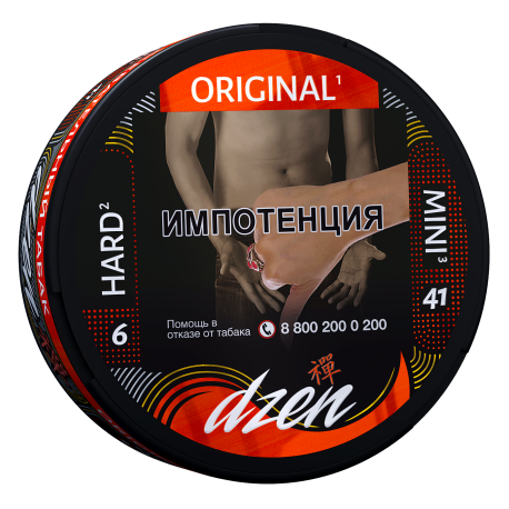 Жевательный табак DZEN Hard Mini - Original 9гр 41 пауч      НОВИНКА 07 2026