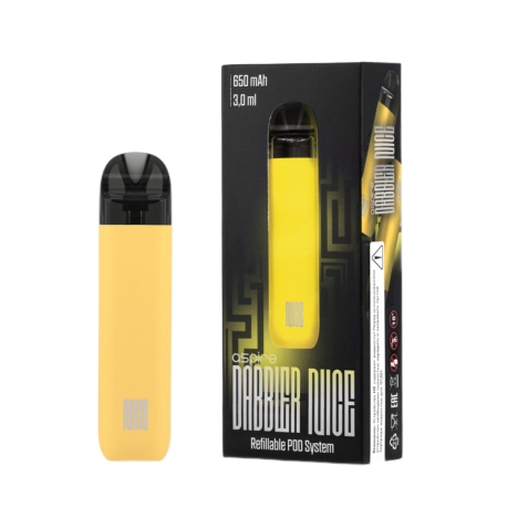 ЭС Brusko DABBLER NICE, 650 mAh, Желтый