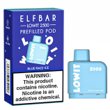 Картридж ELFBAR LOWIT 2500 - Blue Razz Ice