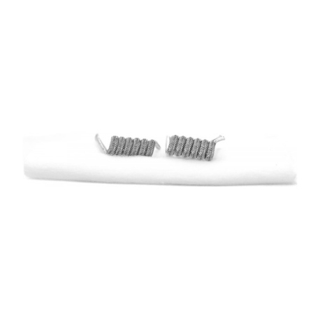 Готовый койл New Coils - Stitched Alien Framed Staple Мех 3 мм 5 витков ~ 0,06 ОМ - 2 шт #161