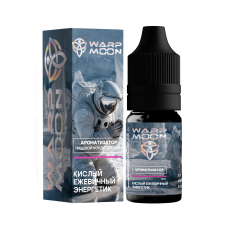 Ароматизатор WARP MOON - Кислый Ежевичный Энергетик 13 мл   НОВИНКА 04 2026