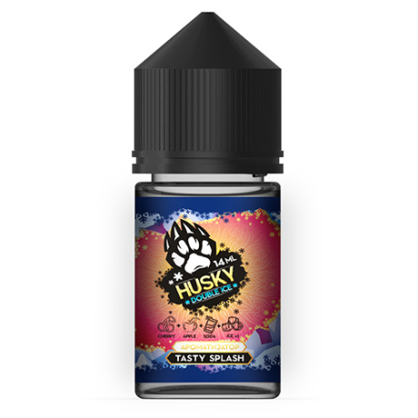 Ароматизатор HUSKY - Tasty Splash (Ледяная вишнево яблочная ГАЗИРОВКА) 14 мл   НОВИНКА 09 2025