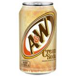 Газированный напиток A&W Cream Soda 355 мл (12 шт. в упаковке)