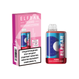 Одноразовая электронная сигарета ELFBAR TE6000 - Кислая клубника Виноград (20мг)