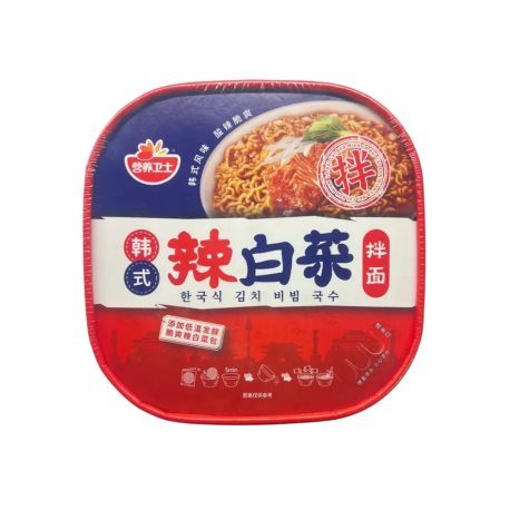 Лапша по-корейски с острой капустой Yíngyǎngwèishì, 138 г