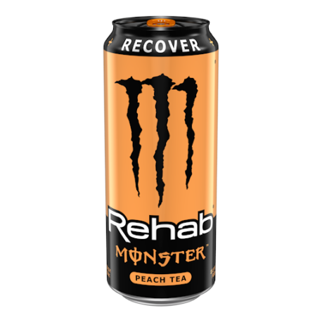 Энергетический напиток Monster Energy Rehab Peach Tea 500мл (12шт в уп)