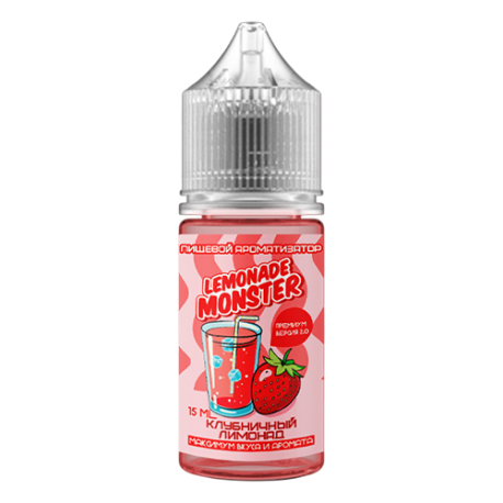 Ароматизатор Lemonade Monster Premium 2.0 - Strawberry Lemonade 15мл  НОВИНКА 05 2026 