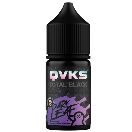 Ароматизатор QVKS TOTAL BLACK KONSTRUKT - Виноград Смородина Шалфей