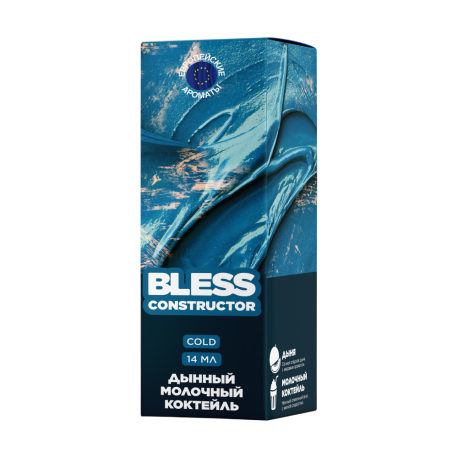 Ароматизатор BLESS COLD - Дынный Молочный Коктейль 14 мл     НОВИНКА 08 2026