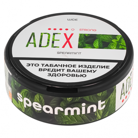 Жевательный табак ADEX - SPEARMINT STRONG 12 г  НОВИНКА 09 2024