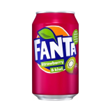 Газированный напиток Fanta Strawberry & Kiwi 330 мл (24 шт. в упаковке)
