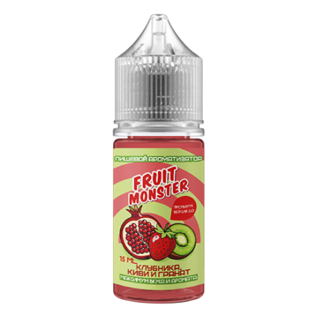 Ароматизатор Fruit Monster Premium 2.0 - Strawberry Kiwi Pomegranate 15мл   НОВИНКА 05 2026