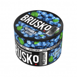 Табак для кальяна BRUSKo Черника с мятой Medium 50 гр