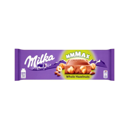 Шоколадная плитка Милка 270гр - С фундуком (13шт в уп) ГЕРМАНИЯ