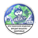 Жевательный табак HUSKY SLIM SOFT - PEPPERMINT 10 гр