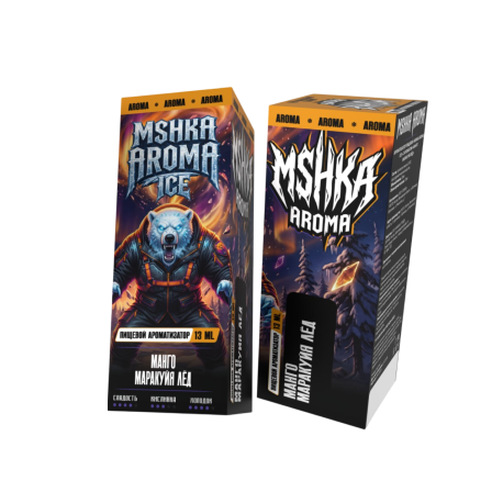 Ароматизатор MSHK AROMA ICE - Манго маракуйя лёд 13 мл