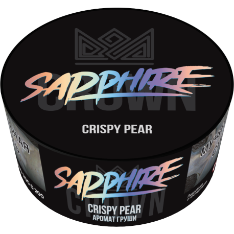 Табак для кальяна Sapphire Crown,с ароматом Crispy pear, 25 грамм (шт)  НОВИНКА 11 2023