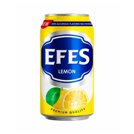 Напиток газированный EFES Лимон 330мл жб (12шт в уп) Иран