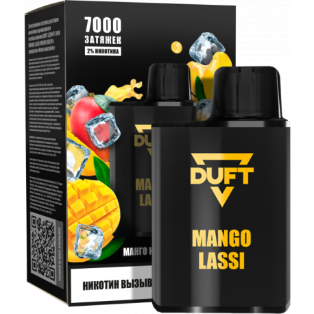 Одноразовая ЭС DUFT 7000 Mango Lassi (м) НОВИНКА 01 2024