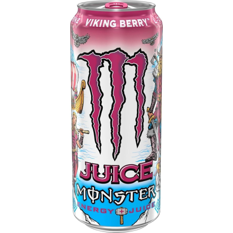 Энергетический напиток Monster Energy Viking Berry 500мл (12шт в уп)