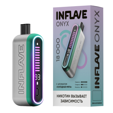 Одноразовая ЭС INFLAVE ONYX - Холодная мята (м)