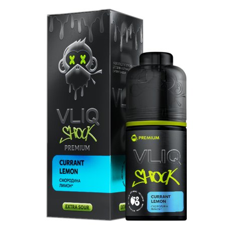Ароматизатор forVLIQ Shock PREMIUM - Смородина лимон 12мл    НОВИНКА 04 2026