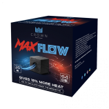 Уголь для кальяна CROWN кокосовый MaxFlow 26 мм, 64 кубика 