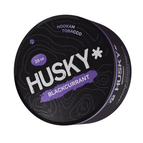 Табак HUSKY ХАСКИ с ароматом Blackcurrant 25гр