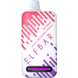 Одноразовая электронная сигарета ELFBAR BC18000 - Виноград клюква персик (20мг)