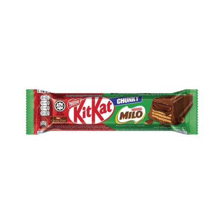 Батончик KitKat Chunky MILO 38гр (24шт в уп) Малайзия