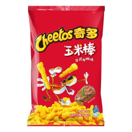 Чипсы Cheetos Japanese Steak 50гр (10шт в уп) КИТАЙ