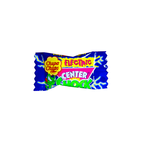 Chupa chups Center Shock (Жев.резинка Шок Электрик ) 4гр (100шт в уп) Польша