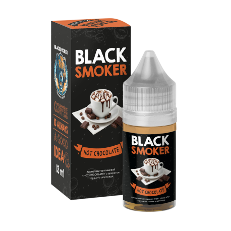 Ароматизатор Black Smoker COFFEE - НОТ CHOCOLATE (с ароматом ropavero wokonAe) 13мл