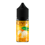 Жидкость для вейпа (электронных сигарет) Onix Liquids Salt Orange Ice Cream (50мг), 30мл